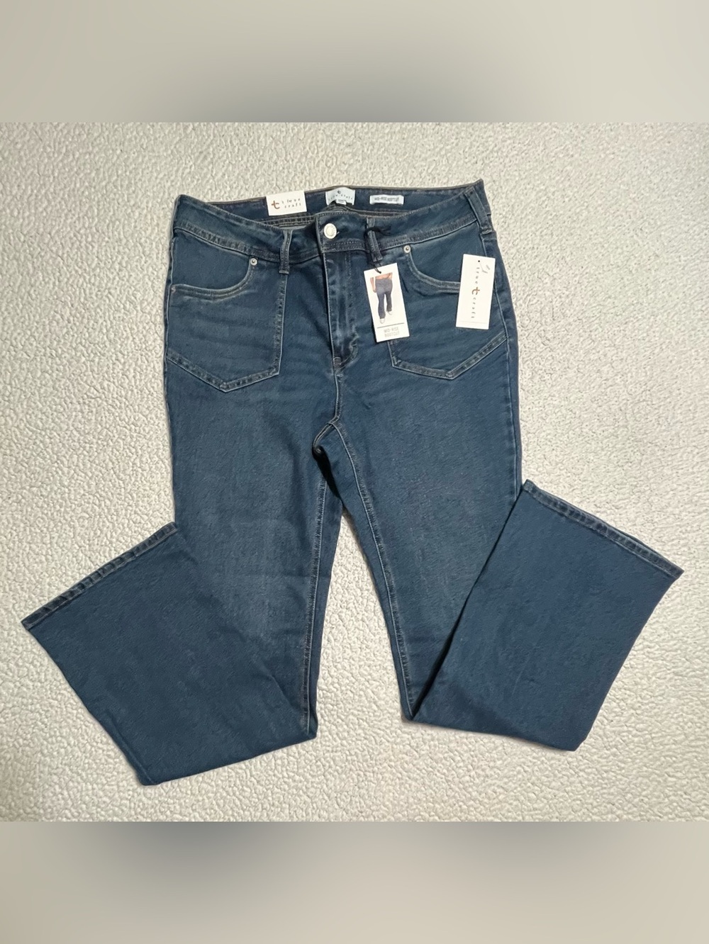 True Craft Mid-Rise Bootcut Jeans - Picture 8 of 10